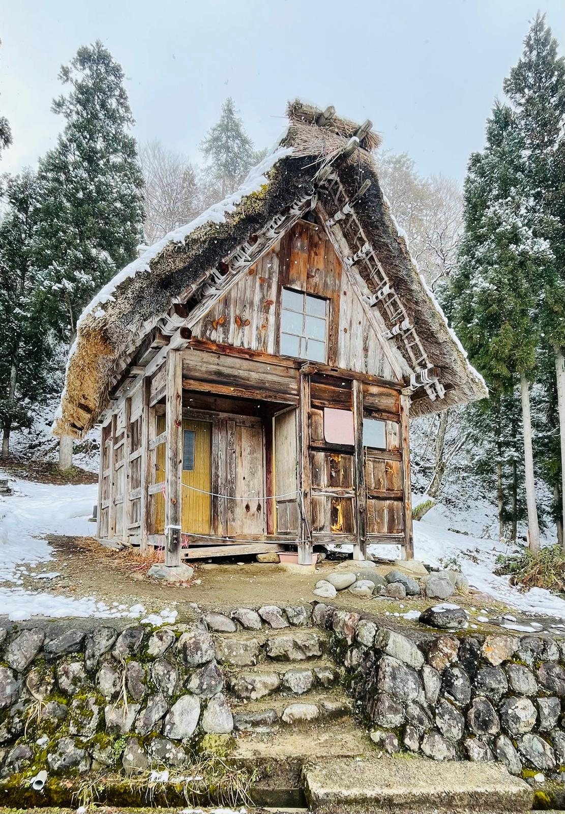 Shirakawa-go sotto la neve